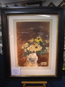 Braque Vase de fleurs jaunes